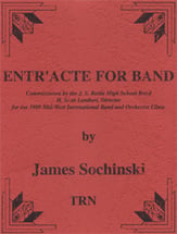 Entre'act for Band Concert Band sheet music cover